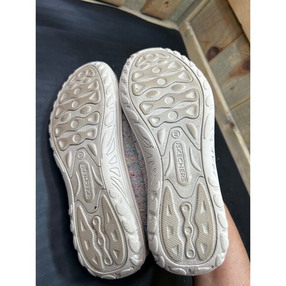 Skechers Womens Relaxed Fit Memory Foam Slip-On Shoes Multicolor Size 7 - Picture 8 of 8